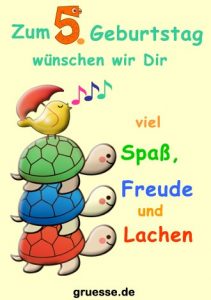 grusskarte glueckwuensche geburtstag kinder 005