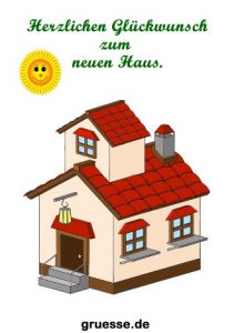 grusskarte glueckwuensche neues haus 001