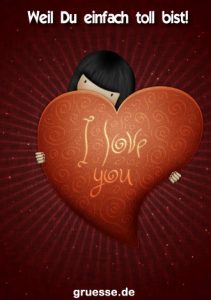 grusskarte herzensgruesse liebe art 016