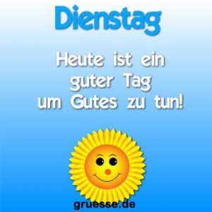 grusskarte zeiten wochentage dienstag 01