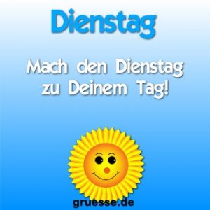 grusskarte zeiten wochentage dienstag 07