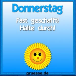 grusskarte zeiten wochentage donnerstag 02
