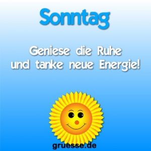 grusskarte zeiten wochentage sonntag 04